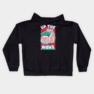 Up The Wahs Song New Zealand Rugby League Kids Hoodie